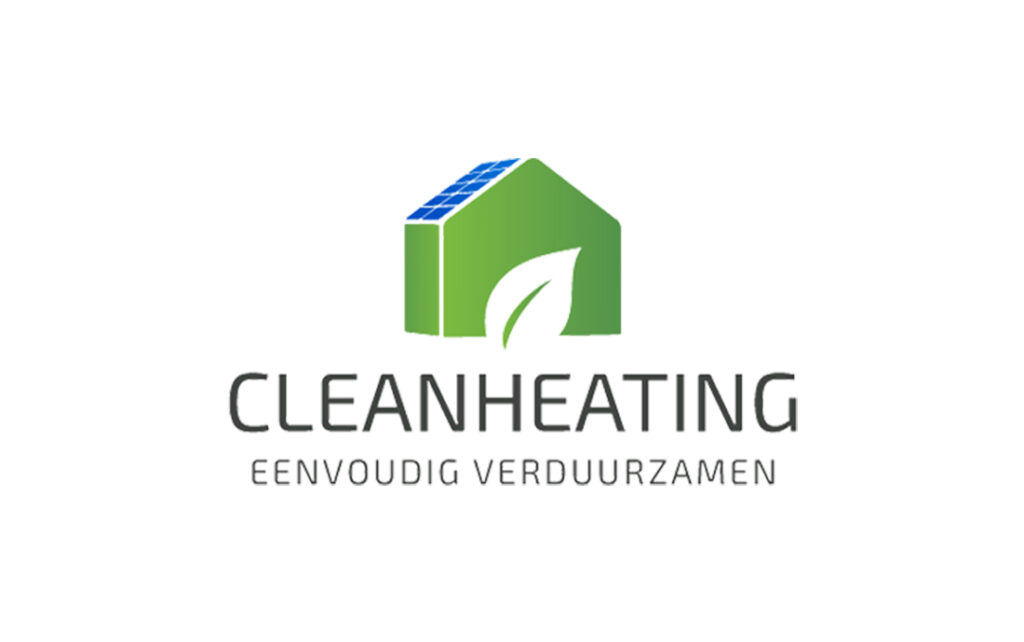 Cleanheating logo with tagline